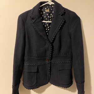 JCrew Scalloped Blazer